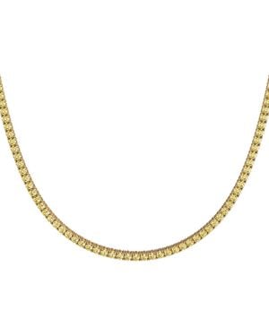 VEYNOU Collar Tennis En Oro Reciclado De 18 Ct Con Diamante - Neutro