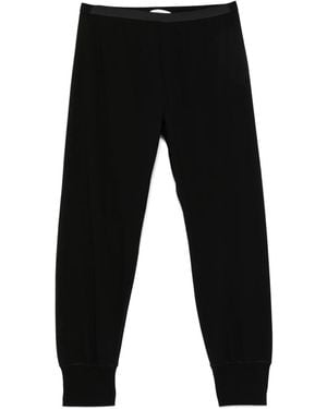 The Row Cotton Trousers - Black