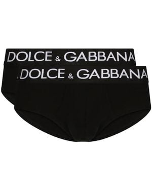 Dolce & Gabbana Cotton Brief - Black
