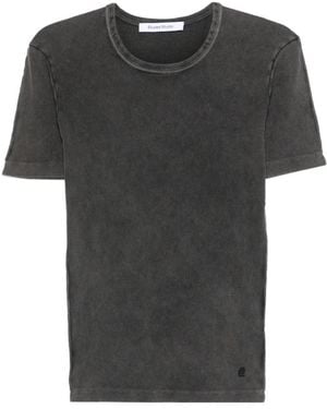 Etudes Studio Crew-Neck Rib T-Shirt - Black