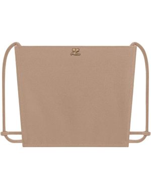 Courreges Rectangle Top - Natural