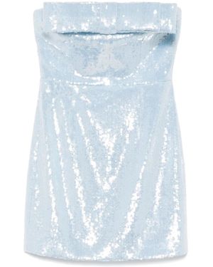 The New Arrivals Ilkyaz Ozel Sisu Mini Dress - Blue