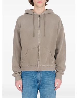Maison Margiela Zip-Up Hoodie - Grey