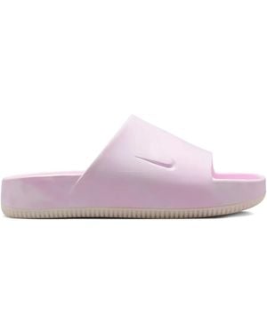 Nike Sandalias Calm Se Con Logo En Relieve - Morado