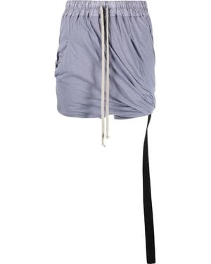 Rick Owens Drawstring-Fastening Shorts - Purple