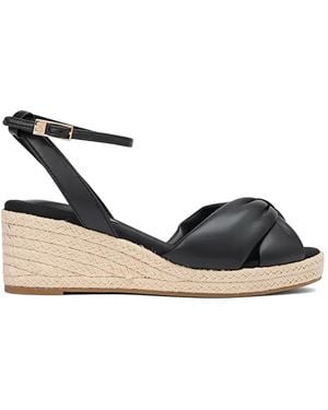 Tommy Hilfiger Bow Sandals - Black