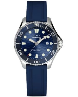 Timex Deepwater Meridian 200 44Mm Watch - Blue