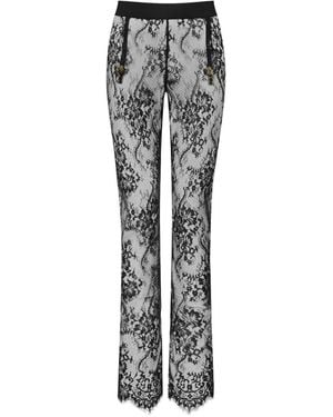 Scandale Inspiration Divine Lace Trousers - Grey
