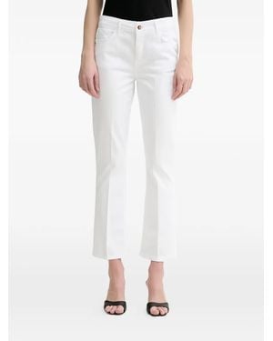 Fracomina Five-pocket flared jeans - Weiß