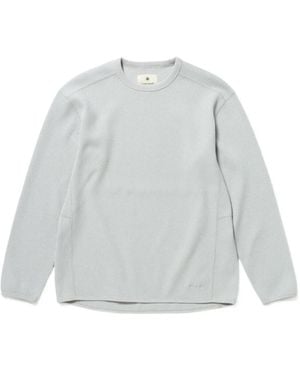 Snow Peak ワッフルニット ロングtシャツ - グレー