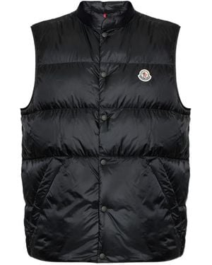 Moncler Tuquerouye Quilted Puffer Gilet - Black