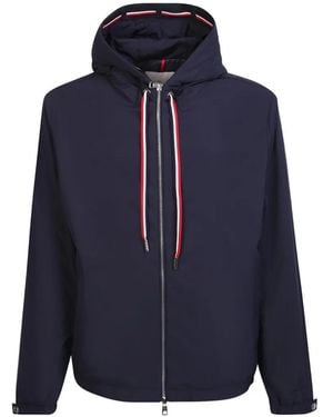 Moncler Coupe-Vent À Capuche - Blue