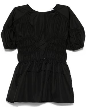 Cecilie Bahnsen Top Brooklyn - Nero