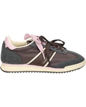 Tommy Hilfiger Lace-Up Sneakers - Brown