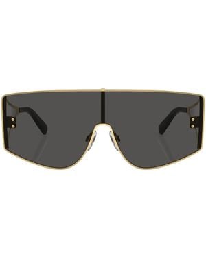 Dolce & Gabbana Dna Mask-Frame Sunglasses - Grey