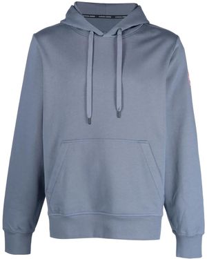 Canada Goose ロゴ パーカー - ブルー
