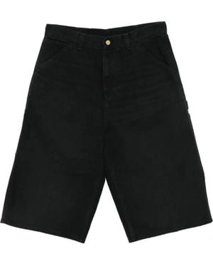Carhartt Short Single Knee En Toile - Black