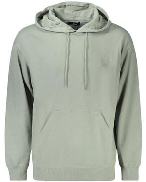 Marina Yachting Logo-Embroidered Cotton Hoodie - Green