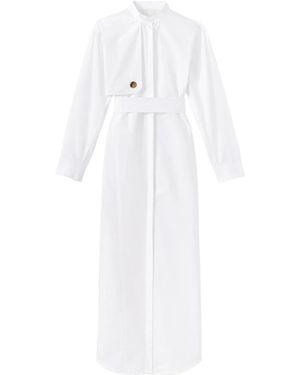 D'Estree Hans Cotton Dress - White