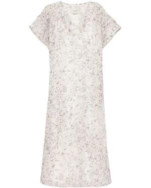 Bambah Amira Kaftan - White