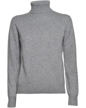MC2 Saint Barth Gestrickter Rollkragenpullover - Grau