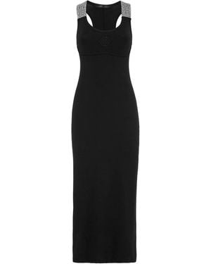 Philipp Plein Long Dress - Black