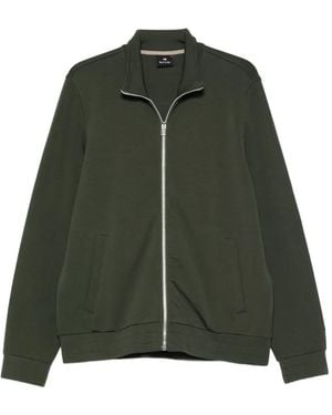 Paul Smith Zip-Fastening Sweatshirt - Green