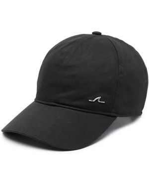 Paul & Shark Aqualeather Honkbalpet - Zwart