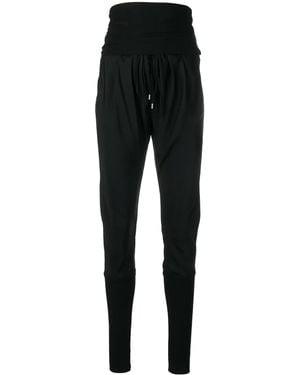 Tom Ford High-Rise Tapered Trousers - Black