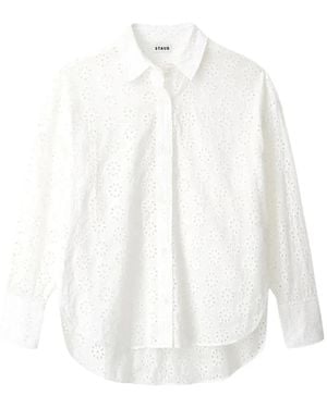 STAUD Colton Shirt - White