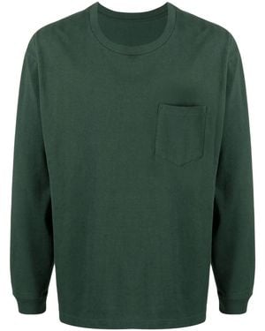 Suicoke クルーネック ロングtシャツ - グリーン
