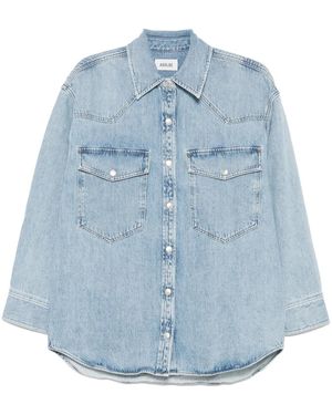 Agolde Lotta Shirt - Blue