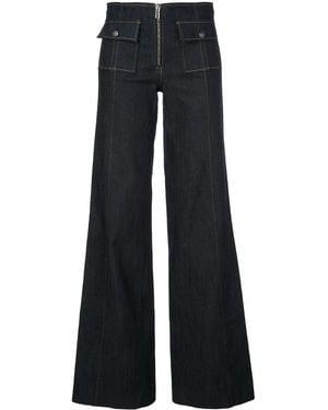 Cinq À Sept Long Azure Trousers - Black
