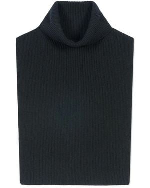 Bompard Bufanda Con Cuello Alto - Negro