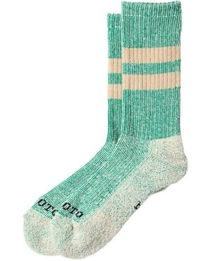 RoToTo Gerippte Socken - Grün