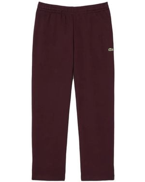 Lacoste Jogginghose Mit Logo-Patch - Lila