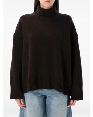 Soeur Turtleneck Jumper - Black