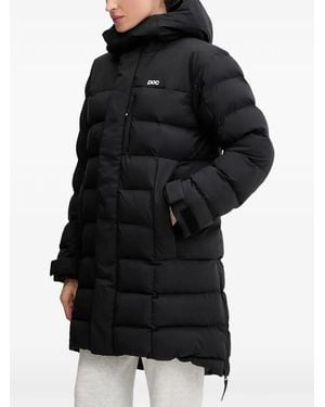 Poc Hooded Padded Coat - Black