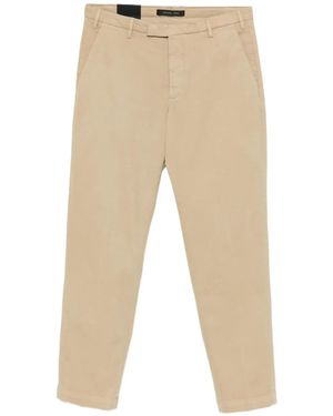Michael Coal Pocket Trousers - Natural