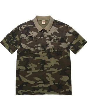Supreme Polo Con Motivo Militar De X True Religion - Verde