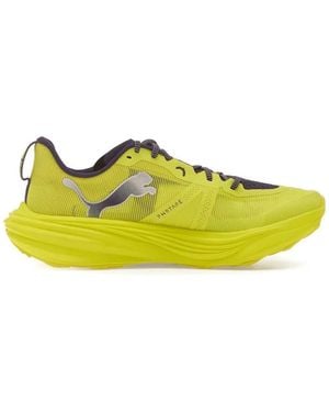 PUMA Deviate Nitro Elite Trail Running Trainers - Yellow