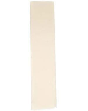 Destin Silk Scarf - White