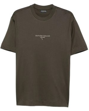 Emporio Armani ロゴ Tシャツ - グリーン