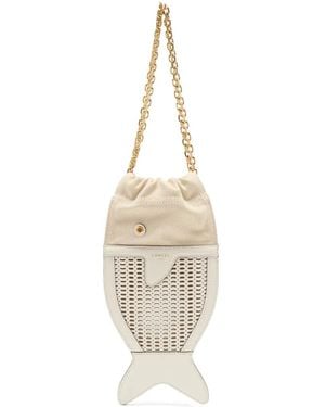 Lancel Funny Fish Pouch - Metallic