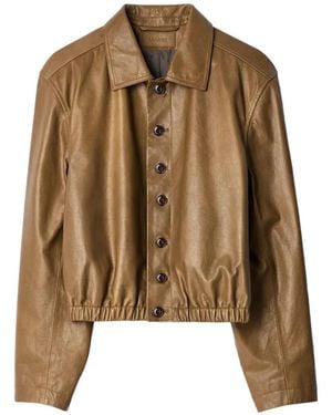 Lemaire Soft Leather Blouson - Brown