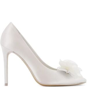 Sophia Webster Rosette Pearl Pumps - Weiß