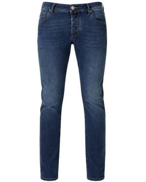 Jacob Cohen Belt Loops Jeans - Blue