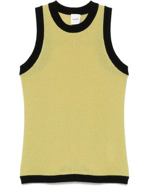 Nanushka Denalie Tanktop - Geel