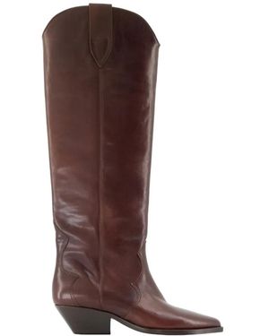 Isabel Marant Stivali Denvee - Marrone