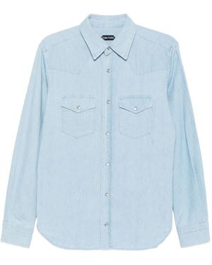 Tom Ford Shirts - Blue